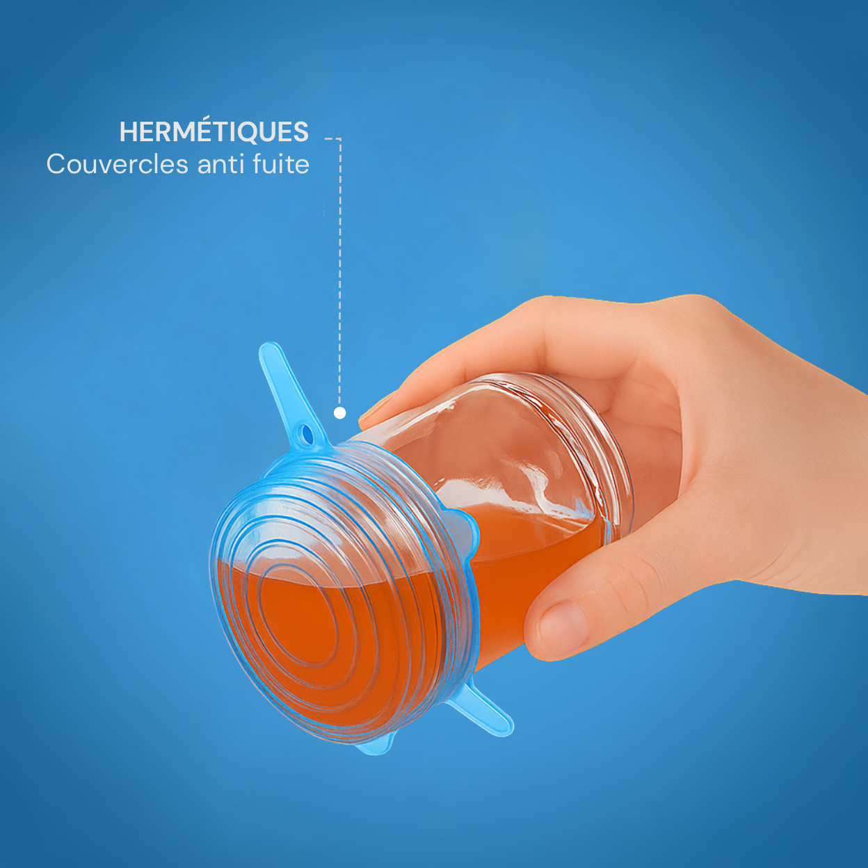 Couvercles en Silicone Extensibles